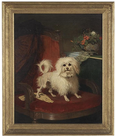 Conradyn Cunaeus, (Dutch, 1828-1895), "Waiting for Mistress"
